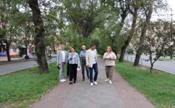 Проспект Ленина в Абакане благоустроят с помощью федерального финансирования Фото: Абакан.рф