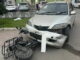 Подросток на электровелосипеде попал под машину в Черногорске Фото Госавтоинспекции