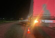 В Боградском районе мотоцикл врезался в грузовик Фото Госавтоинспекции