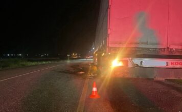 В Боградском районе мотоцикл врезался в грузовик Фото Госавтоинспекции