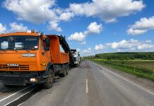 Возле Минусинска начали строить пункт весогабаритного контроля Фото из телеграм-канала КРУДОР