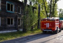 Два пожара произошло в Хакасии за сутки Фото МЧС