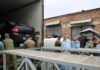Три автомобиля и мотоцикл отправили из Хакасии в зону СВО в очередной партии гуманитарной помощи Фото со страницы главы РХ