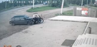 Два подростка на мотоцикле попали в ДТП в Абакане