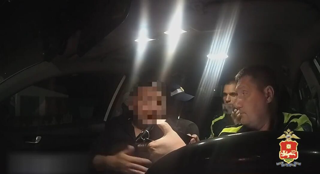 Кадр съемки МВД