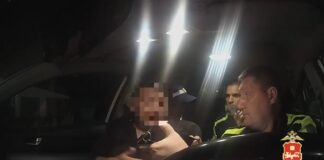 Кадр съемки МВД