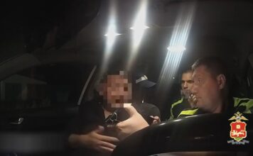 Кадр съемки МВД