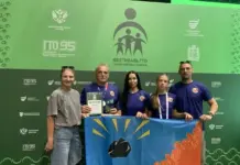 Семья из Черногорска представила Хакасию на Всероссийском фестивале ГТО Фото: Черногорск-Информ