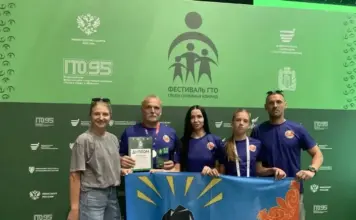 Семья из Черногорска представила Хакасию на Всероссийском фестивале ГТО Фото: Черногорск-Информ
