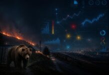 Пожары, медведи, политика. Система раннего предупреждения по СФО Пожары, медведи. Статистика. Аналитика. Изображение нейросети