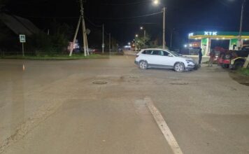 В Абакане в ДТП пострадал водитель Фото Госавтоинспекции