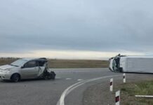 ДТП в Усть-Абаканском районе Хакасии. Фото Госавтоинспекции