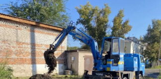 В Усть-Абакане устраняют серьезный порыв Фото из телеграм-канала главы Усть-Абаканского района