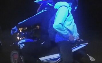 «Ребёнок хочет кататься»: в Черногорске мать разрешала сыну без прав устраивать ночные гонки на мотоцикле Фото полиции Хакасии
