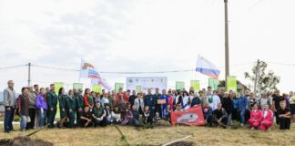 Глава Хакасии присоединился к акции «Сохраним лес» Фото предоставлено пресс-службой главы РХ