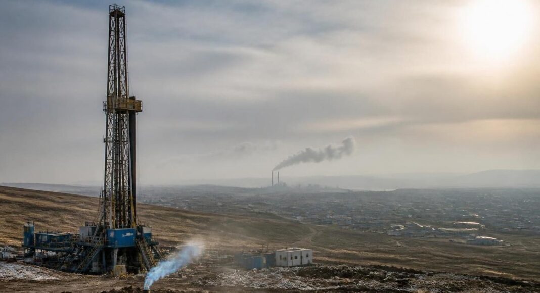 Добыча газа. Изображение нейросети Добыча газа. Изображение нейросети