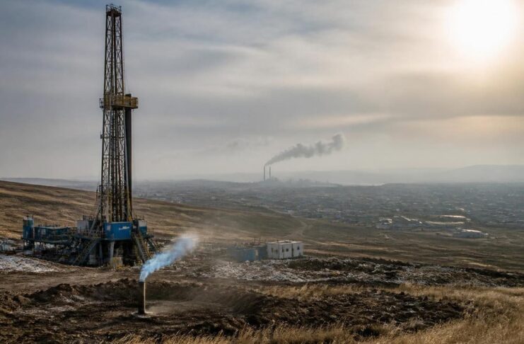 Новомихайловский газовый джинн: большие обещания и несбывшаяся мечта Хакасии Добыча газа. Изображение нейросети