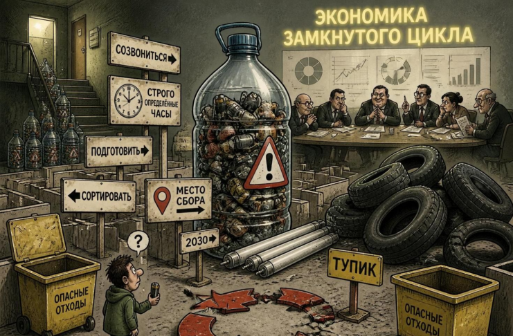 Теория утилизации, или Куда нам девать то, что выбрасывать нельзя, а приходится Изображение: ИИ