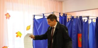 Глава Абакана: «Мы приходим на участок и говорим: мы есть» Фото из телеграм-канала Алексея Лемина