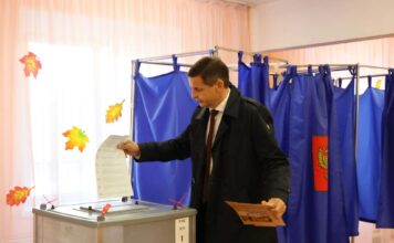 Глава Абакана: «Мы приходим на участок и говорим: мы есть» Фото из телеграм-канала Алексея Лемина