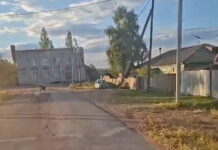 Кадр съемки из телеграм-канала Ширинского сельсовета