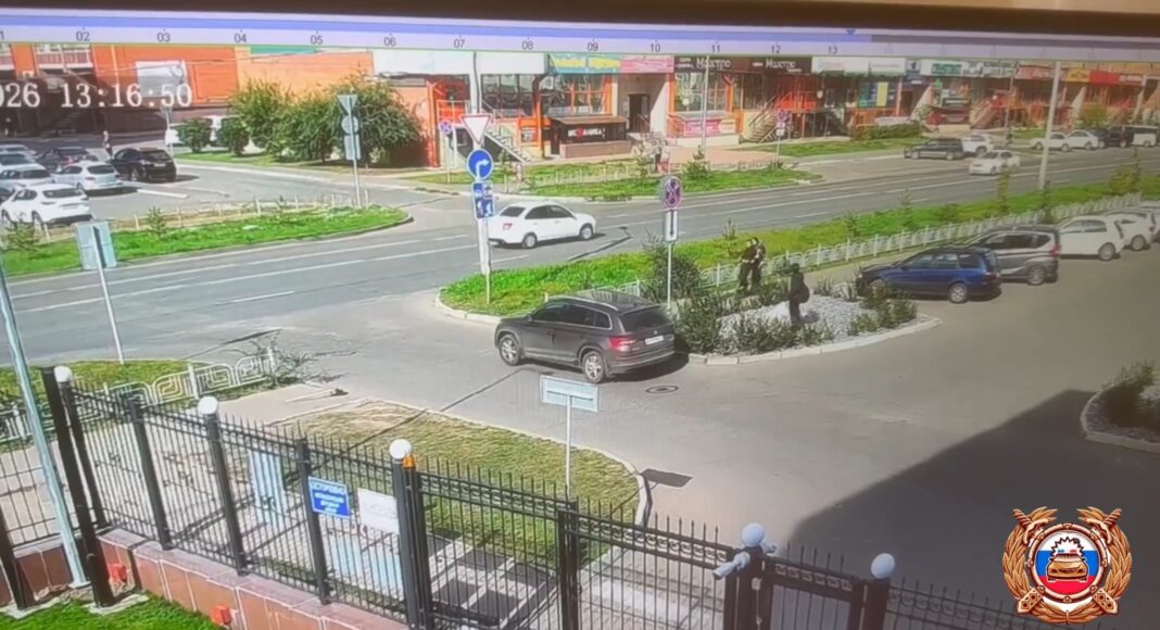 Кадр съемки видеонаблюдения