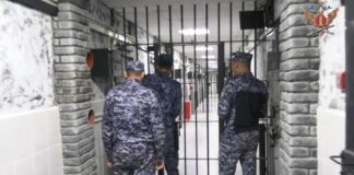 В Хакасии сотрудники УФСИН и УФСБ пресекли противоправную деятельность осужденного, пропагандирующего террористическую идеологию Кадр съемки УФСИН