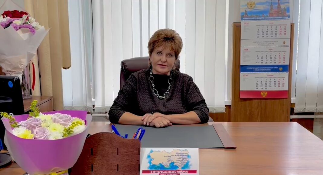 Нина Леонченко. Кадр съемки