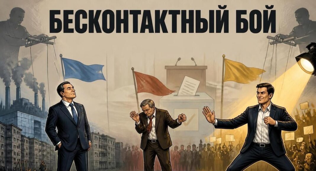 Бесконтактный политический бой. Изображение нейросети Бесконтактный политический бой. Изображение нейросети