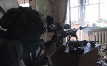 Кадр съемки Минобороны РФ