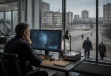 Сокращение населения, дефицит работников и иллюзии вокруг ИИ: сценарий Натальи Касперской Демография и ИИ. Изображение нейросети