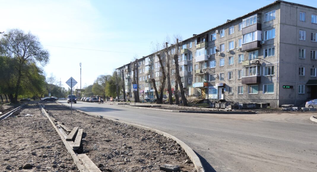 Ремонт на Комарова в Абакане. Фото: Абакан.рф