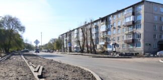 Ремонт на Комарова в Абакане. Фото: Абакан.рф