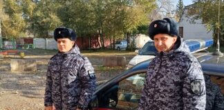 В Абакане росгвардейцы за 15 минут нашли потерявшегося семилетнего мальчика Фото предоставлено пресс-службой управления Росгвардии по РХ
