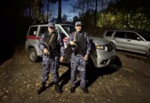В Черемушках застрелили медведя в жилой зоне Фото предоставлено пресс-службой Росгвардии