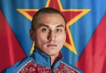 Кикбоксер из Хакасии завоевал «бронзу» на чемпионате мира Леонид Чебодаев. Фото из канала правительства РХ