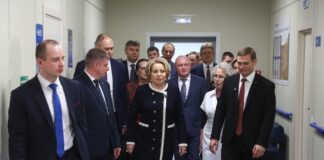 20 октября 2026 года. Рабочая поездка Председателя Совета Федерации Федерального Собрания Российской Федерации В.И. Матвиенко в Республику Хакасия. Посещение социального объекта – ГБУЗ РХ «Боградская районная больница» и поликлиники